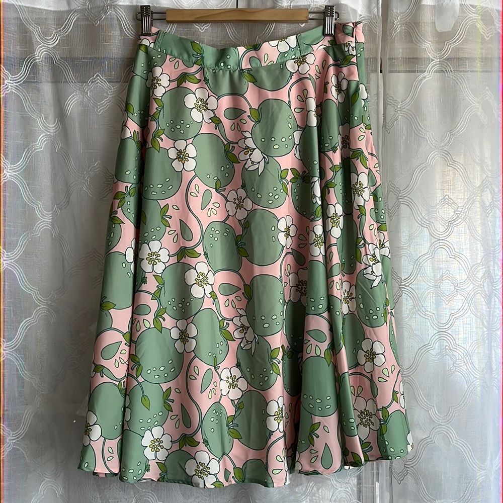 ModCloth Circle Skirt with pockets 1X NWOT
